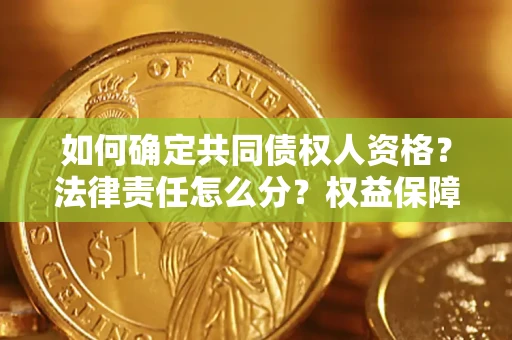 北京如何确定共同债权人资格？法律责任怎么分？权益保障技巧揭秘！